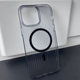 iPhone 15 Pro Max Deksel Korrugerte MagSafe Svart