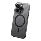 iPhone 15 Pro Max Deksel Korrugerte MagSafe Svart