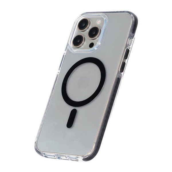 iPhone 15 Pro Max Deksel Støtsikker MagSafe Svart