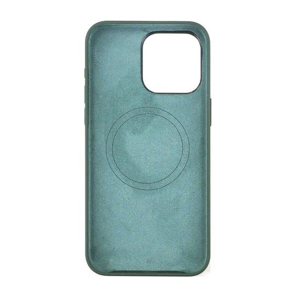 Rvelon iPhone 15 Pro Max Deksel Silikon MagSafe Grønn
