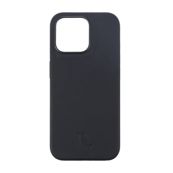 Rvelon iPhone 15 Pro Max Deksel Silikon MagSafe Svart