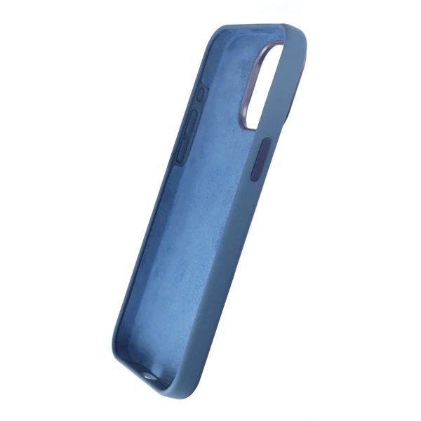 Rvelon iPhone 15 Pro Max Deksel Silikon Blå