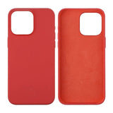 Rvelon iPhone 15 Pro Max Deksel Silikon Rød