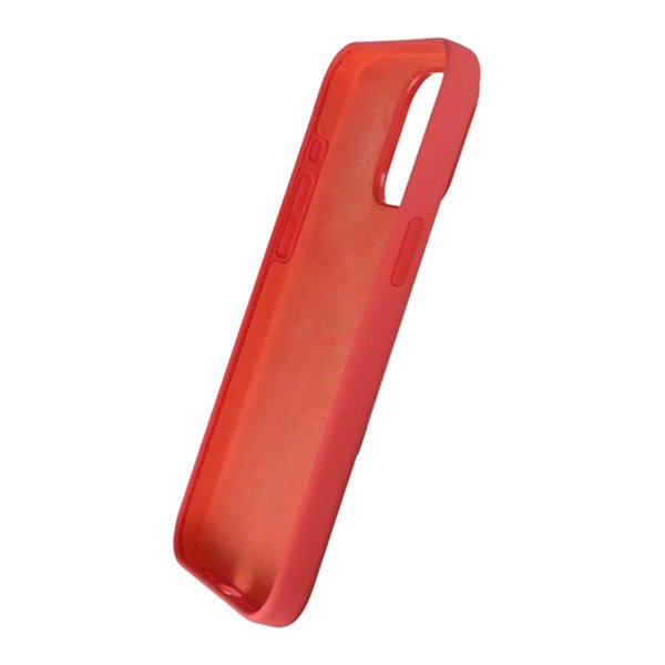 Rvelon iPhone 15 Pro Max Deksel Silikon Rød