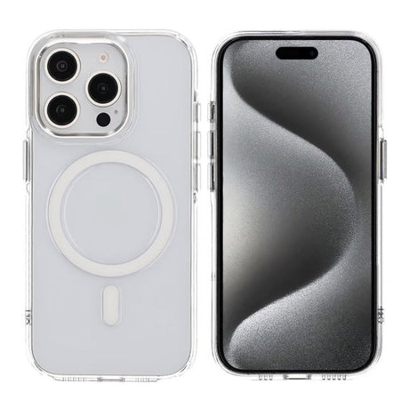 Rvelon iPhone 15 Pro Max Deksel TPU MagSafe Transparent