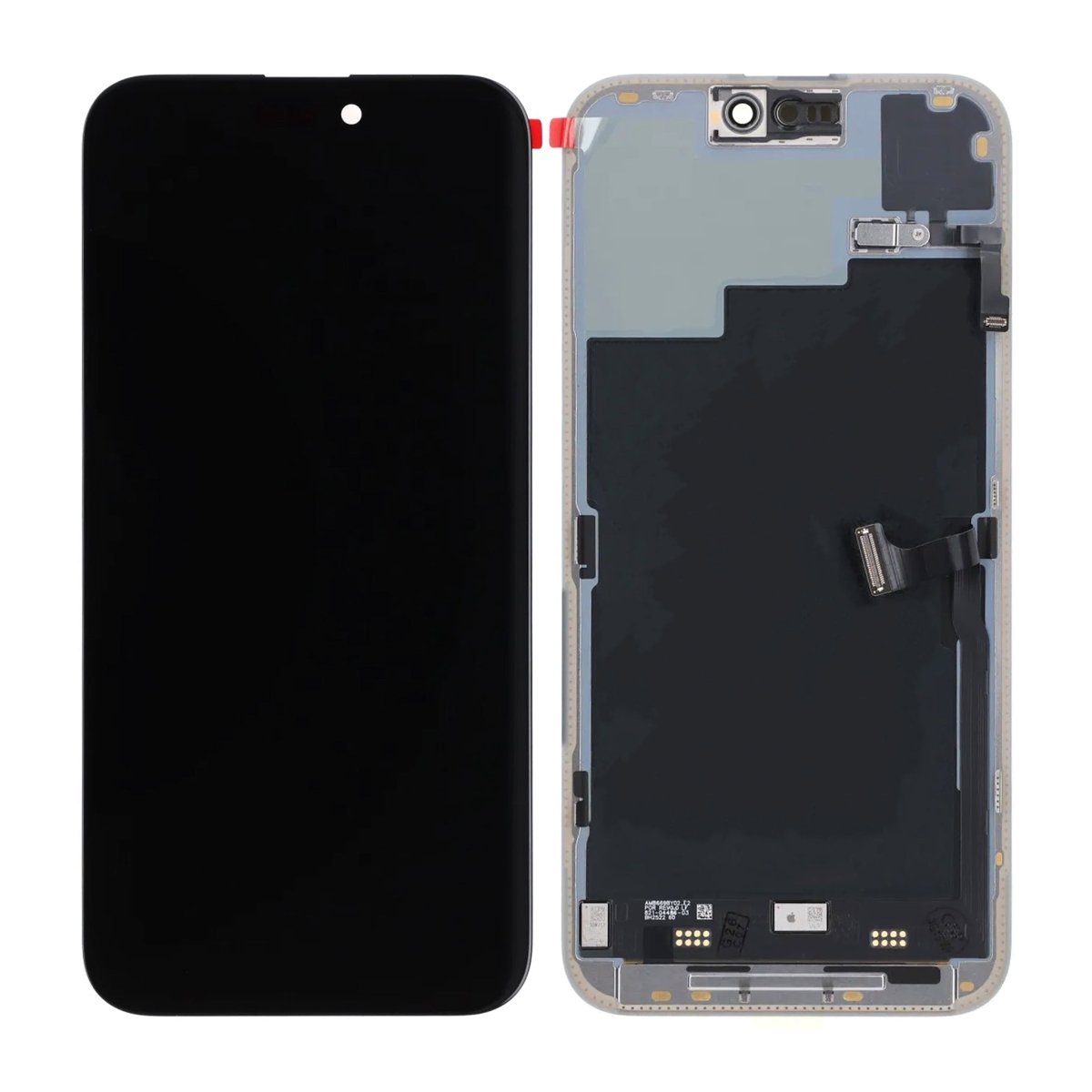 iPhone 15 Pro Max OLED-skjerm original – Sensor-diagnostikk
