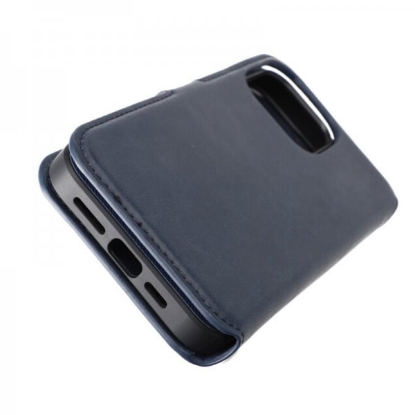 Rvelon iPhone 15 Pro Max Etui Detachable Wallet Case Blå