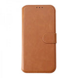 Rvelon iPhone 15 Pro Max Etui Detachable Wallet Case Brun