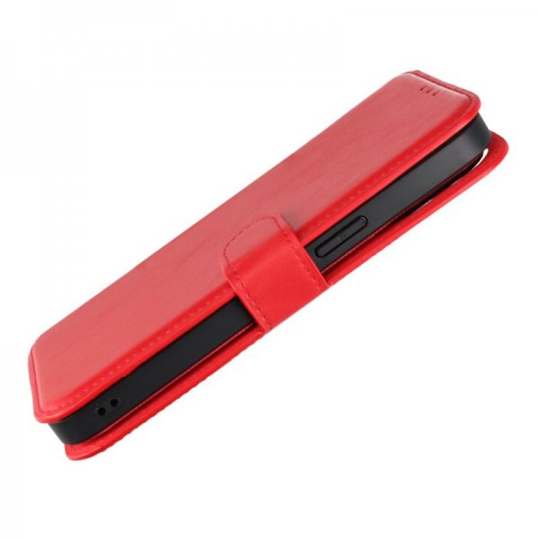 Rvelon iPhone 15 Pro Max Etui Detachable Wallet Case Rød