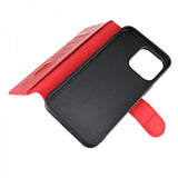 Rvelon iPhone 15 Pro Max Etui 4 Kortlomme MagSafe Rød