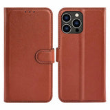 iPhone 15 Pro Max Etui med Stativ Brun