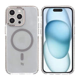 Rvelon iPhone 15 Pro Max Deksel Forsterkede hjørner Grå