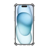 Rvelon iPhone 15 Pro Max Deksel Forsterkede hjørner Grå