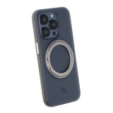Rvelon iPhone 15 Pro Max Deksel Roterbart Stativ Grå