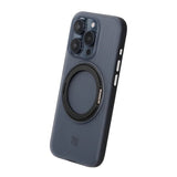 Rvelon iPhone 15 Pro Max Deksel Roterbart Stativ Svart