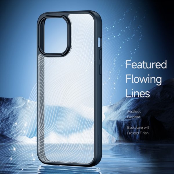 Dux Ducis iPhone 15 Pro Max Deksel Aimo Series Svart