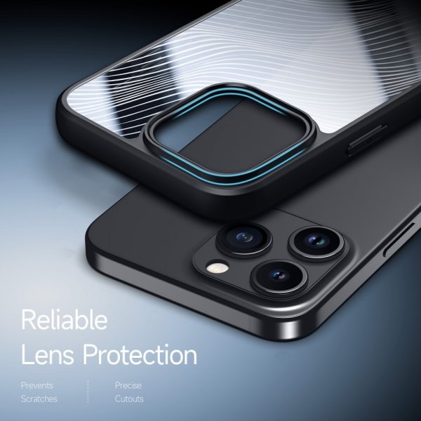 Dux Ducis iPhone 15 Pro Max Deksel Aimo Series Svart