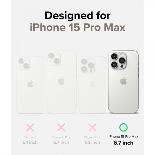 Ringke iPhone 15 Pro Max Deksel Air Clear