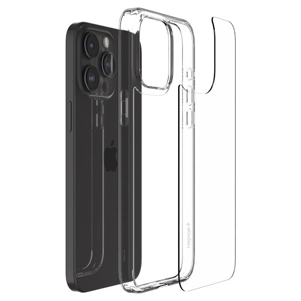 Spigen iPhone 15 Pro Max Deksel Air Skin Hybrid Crystal Clear