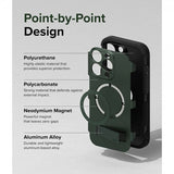 Ringke iPhone 15 Pro Max Deksel Alles MagSafe Dark Green