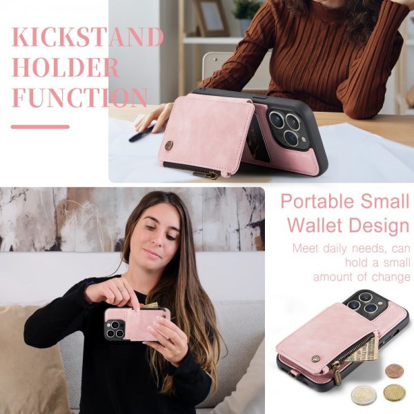 CaseMe iPhone 15 Pro Max Deksel C20 Series Rosa
