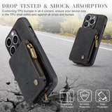 CaseMe iPhone 15 Pro Max Deksel C20 Series Svart