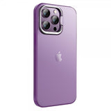X-Level iPhone 15 Pro Max Deksel Camera Frame Kickstand Lilla
