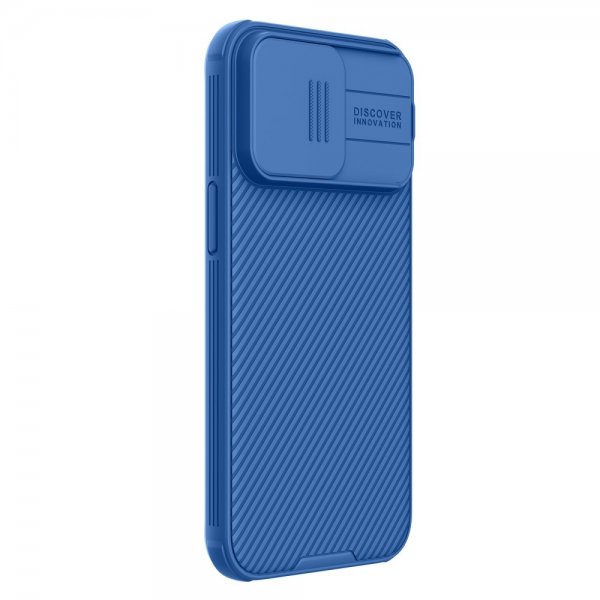 Nillkin iPhone 15 Pro Max Deksel CamShield MagSafe Blå
