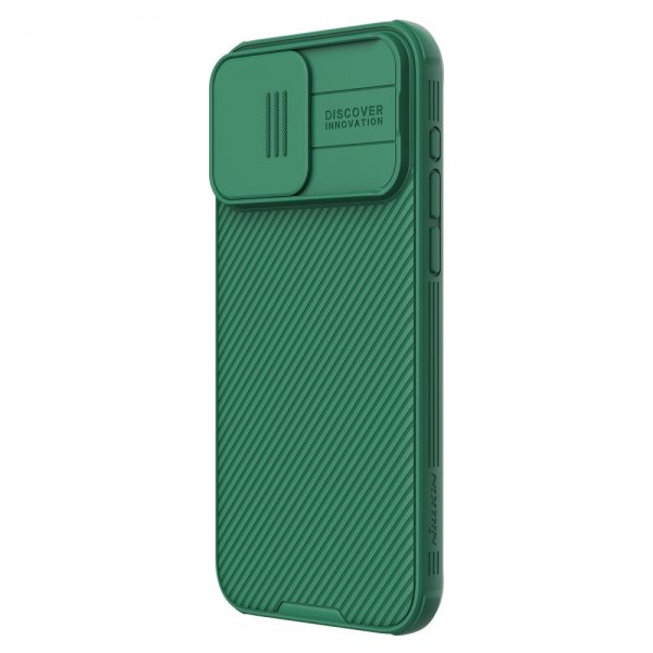 Nillkin iPhone 15 Pro Max Deksel CamShield MagSafe Grønn