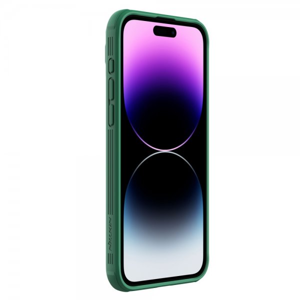 Nillkin iPhone 15 Pro Max Deksel CamShield MagSafe Grønn