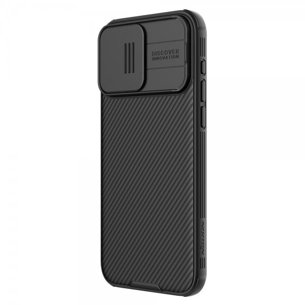 Nillkin iPhone 15 Pro Max Deksel CamShield Pro MagSafe Svart