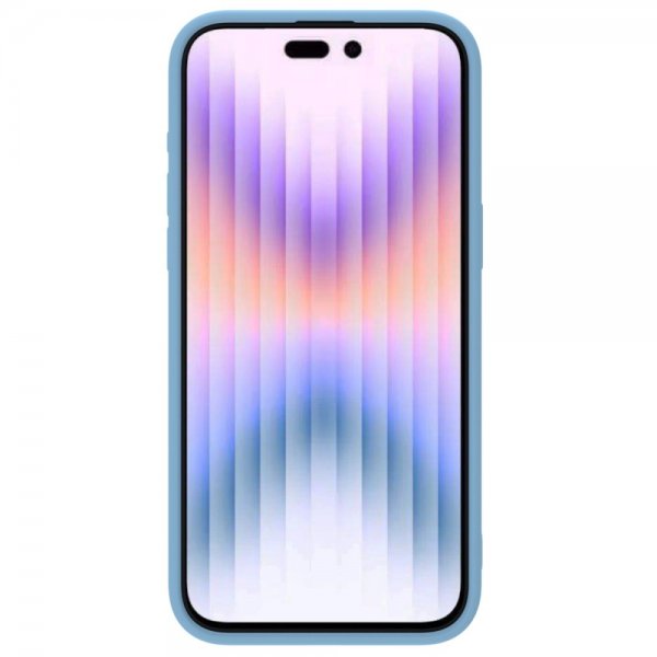 Nillkin iPhone 15 Pro Max Deksel CamShield Silky Lyseblå