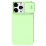 Nillkin iPhone 15 Pro Max Deksel CamShield Silky Lysegrønn