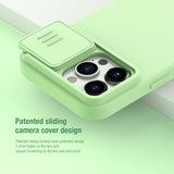 Nillkin iPhone 15 Pro Max Deksel CamShield Silky MagSafe Lyslilla