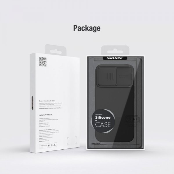 Nillkin iPhone 15 Pro Max Deksel CamShield Silky MagSafe Lyslilla