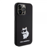 Karl Lagerfeld iPhone 15 Pro Max Deksel Choupette NFT Svart