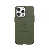 Urban Armor Gear (UAG) iPhone 15 Pro Max Deksel Civilian MagSafe Olive Drab