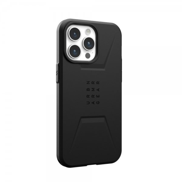 Urban Armor Gear (UAG) iPhone 15 Pro Max Deksel Civilian MagSafe Svart