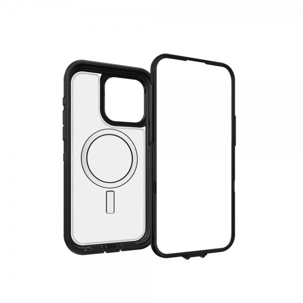 Otterbox iPhone 15 Pro Max Deksel Defender XT MagSafe Dark Side