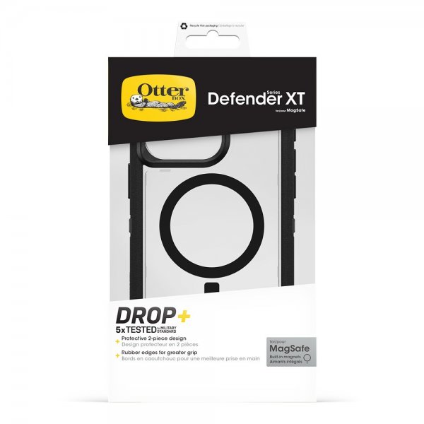 Otterbox iPhone 15 Pro Max Deksel Defender XT MagSafe Dark Side