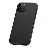 Baseus iPhone 15 Pro Max Deksel Fauxther Series Svart