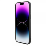 Karl Lagerfeld iPhone 15 Pro Max Deksel Fixed Glitter Svart