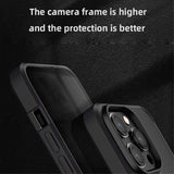 X-Level iPhone 15 Pro Max Deksel Frostet Transparent Svart