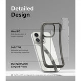 Ringke iPhone 15 Pro Max Deksel Fusion Bold Grå