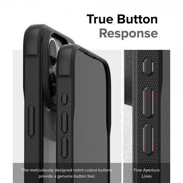 Ringke iPhone 15 Pro Max Deksel Fusion Bold Svart