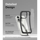 Ringke iPhone 15 Pro Max Deksel Fusion Bold Svart