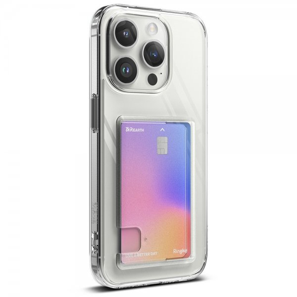 Ringke iPhone 15 Pro Max Deksel Fusion Card Clear