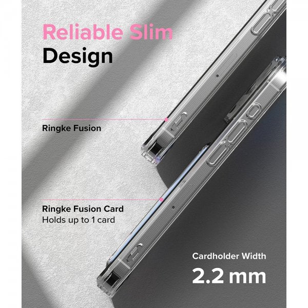 Ringke iPhone 15 Pro Max Deksel Fusion Card Clear