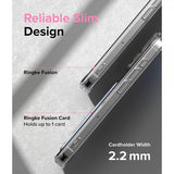 Ringke iPhone 15 Pro Max Deksel Fusion Card Clear