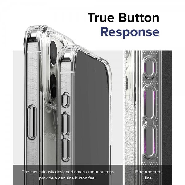 Ringke iPhone 15 Pro Max Deksel Fusion Clear